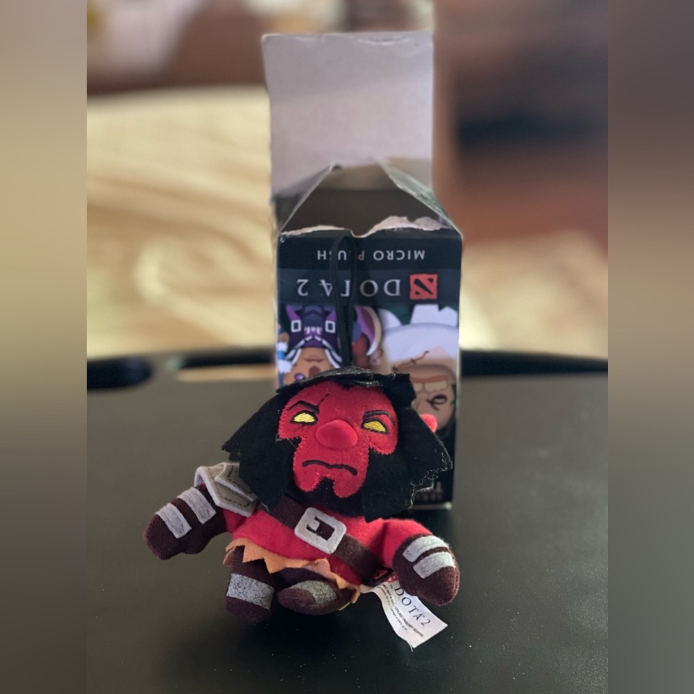 Dota 2 AXE IS AXE Toy Plushie Valve Steam Artifact Auth Microplush Box Code READ